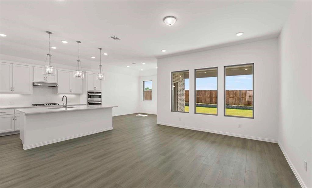 Open Kitchen-Living-Dining Room Representative Photo