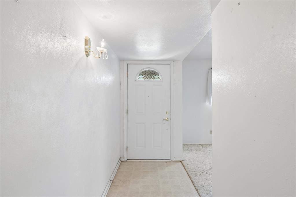 The front entry opens into the main living area. The front entry opens into the main living area.