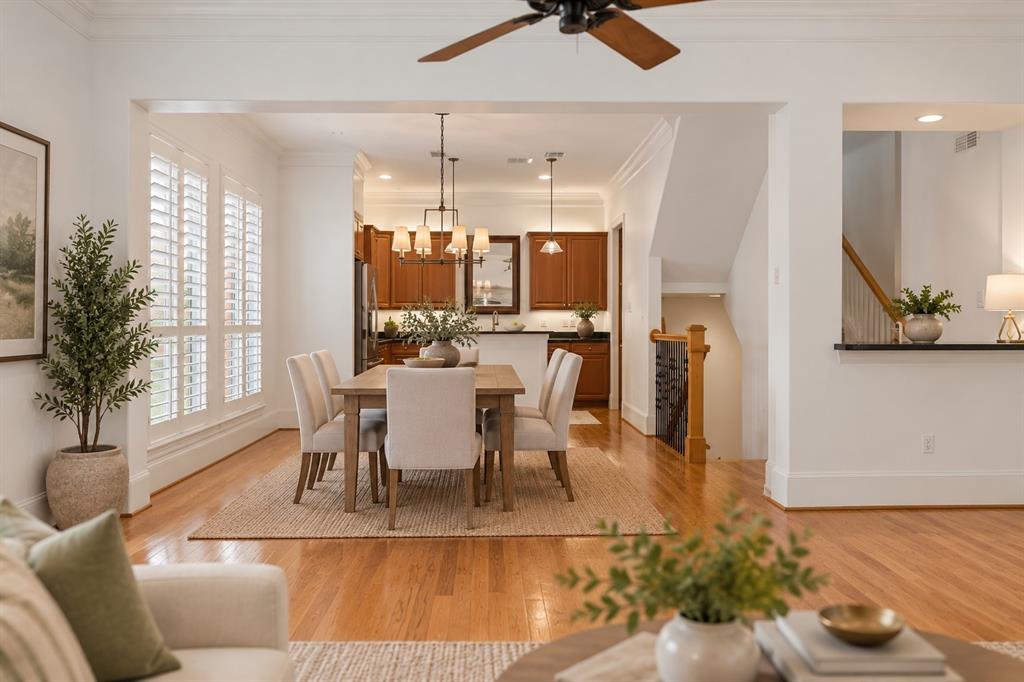 Dining Area Virtually Staged Dining Area Virtually Staged