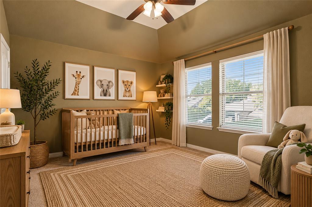 Second floor bedroom. Virtually staged.