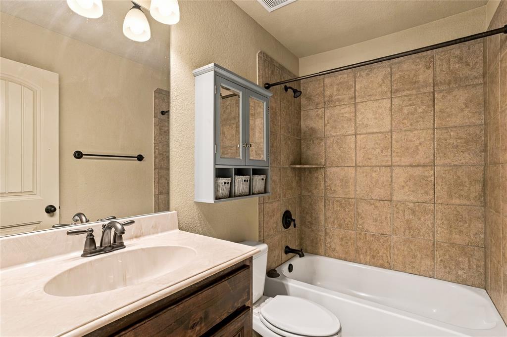 Second floor full bath.