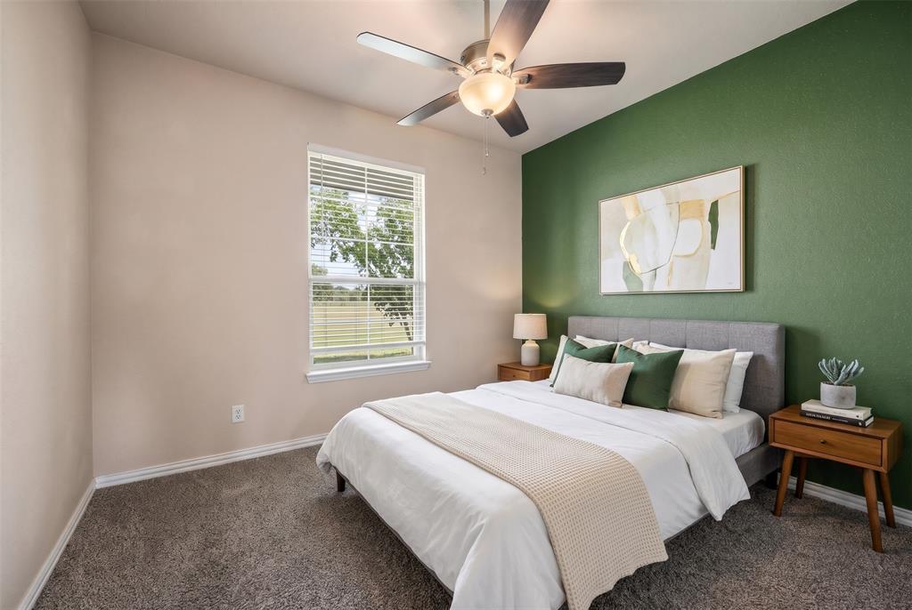virtually staged bedroom for inspiration