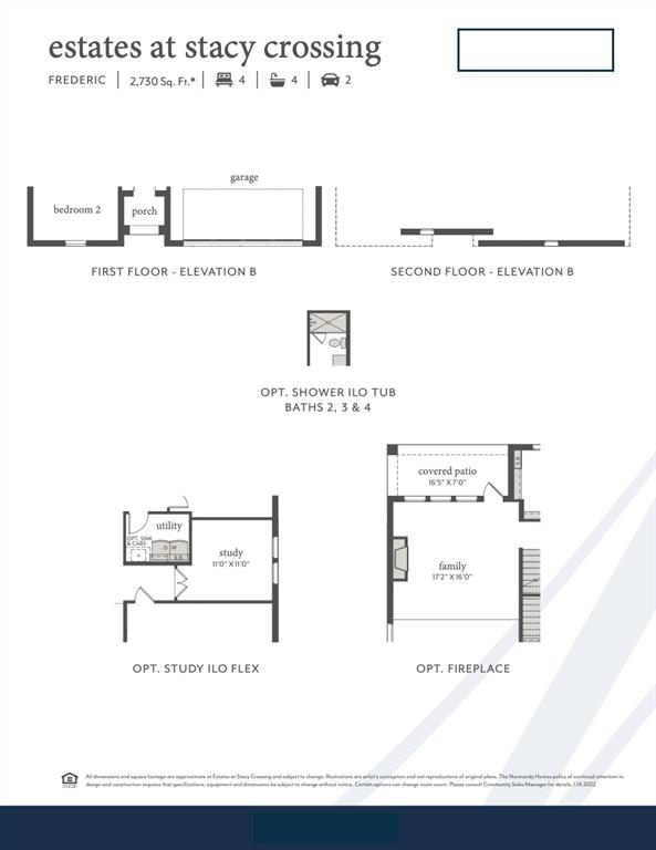 This dream home offers elevation B, the optional study, shower ILO tube for bath 3 and so much more!