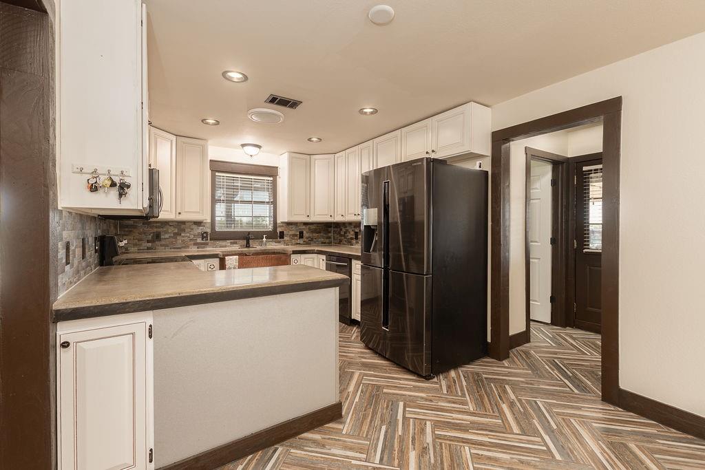 Kitchen with abundant storage and counterspace