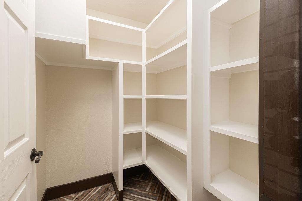 Amazing pantry with TONS of storage