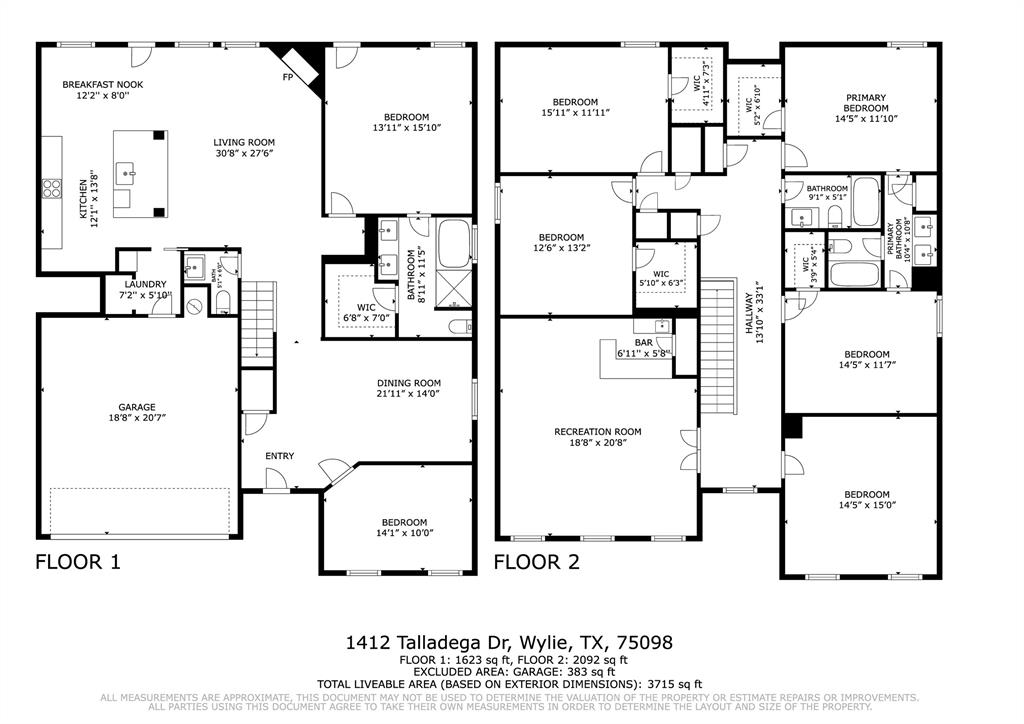 1412 Talladega Drive, Wylie, TX 75098