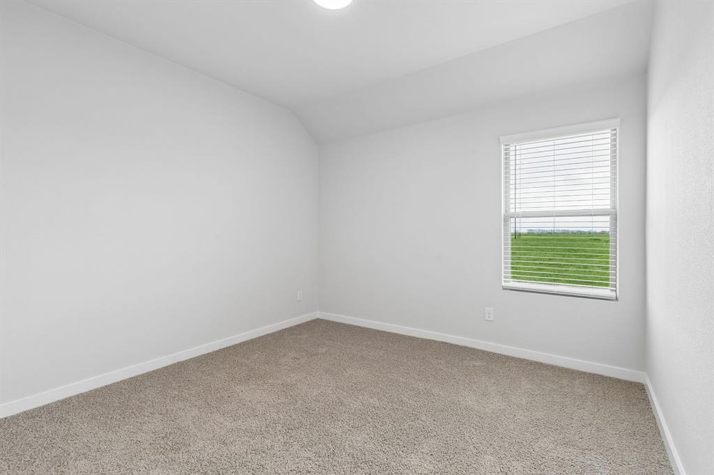 Bedroom in the Oscar home plan – REPRESENTATIVE PHOTO