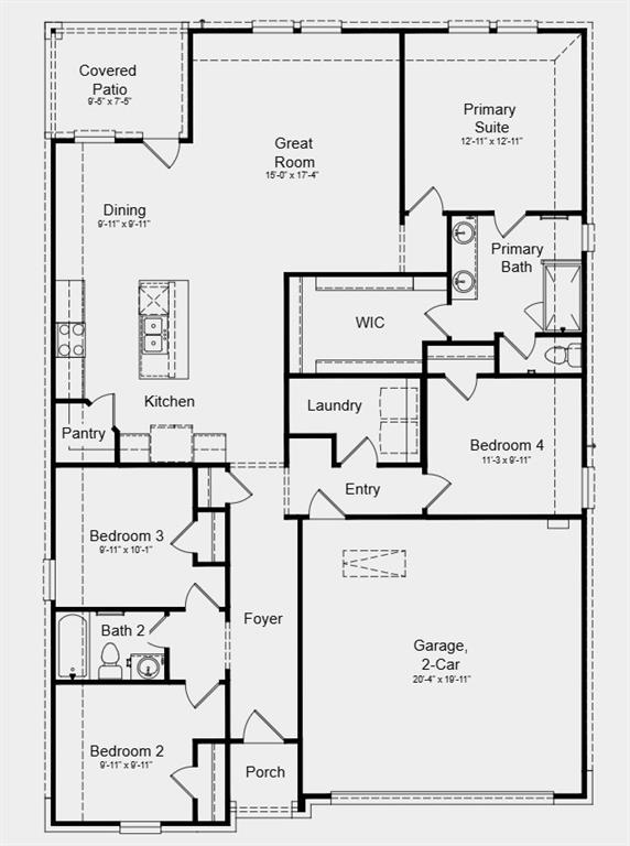 Additional Highlights Include: all appliances included, window blinds throughout home, and a gad drop at the back patio.