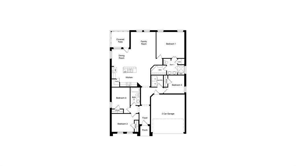 D.R. Horton's Carlsbad floor plan - All Home and community information, including pricing, included features, terms, availability and amenities, are subject to change at any time without notice or obligation. All Drawings, pictures, photographs, video, square footages, floor plans, elevations, features, colors and sizes are approximate for illustration purposes only and will vary from the homes as built.