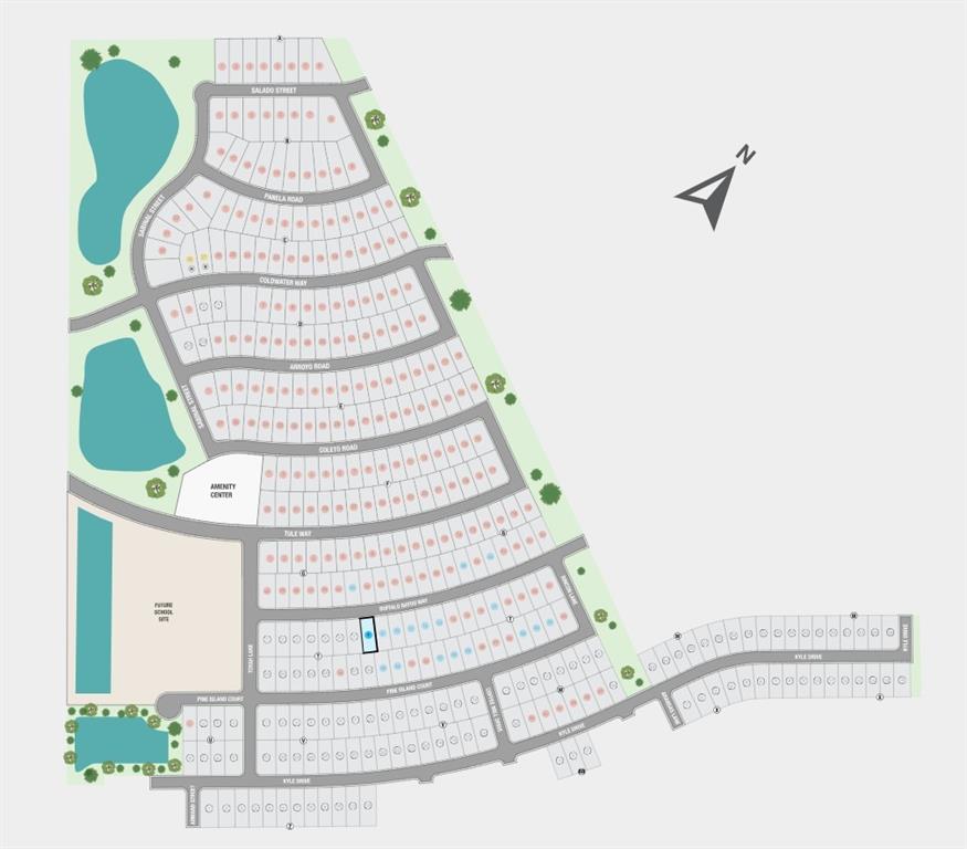 2316 Buffalo Bayou Way Sitemap