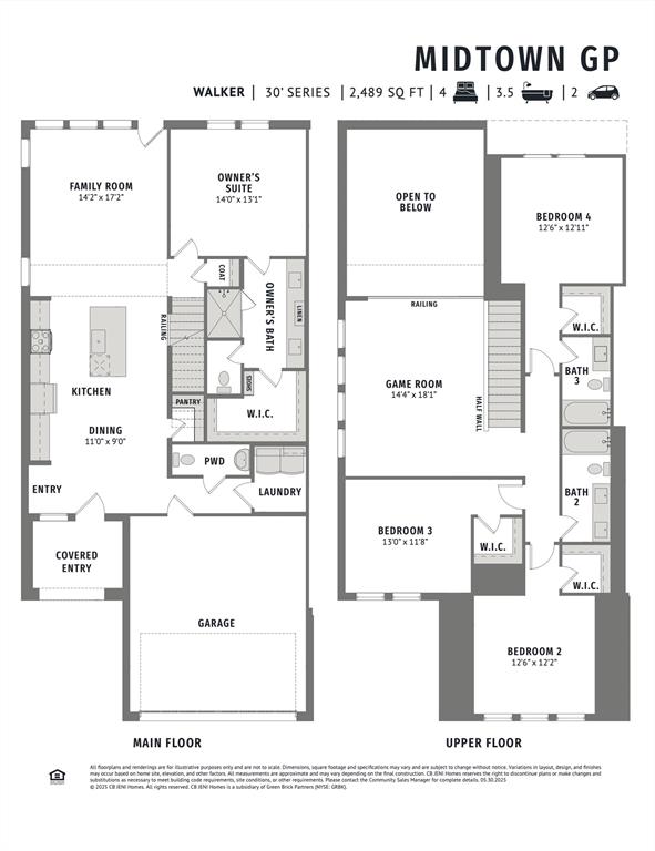 With a fantastic main floor primary suite, spacious secondary bedrooms, great entertaining space, lots of storage and a private, fenced back yard, you'll love everything our new Walker floor plan has to offer!