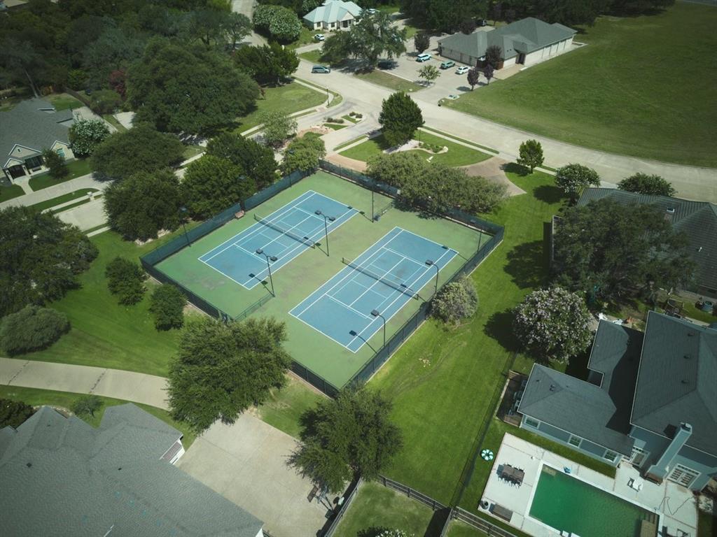 Badger Ranch community Tennis Court