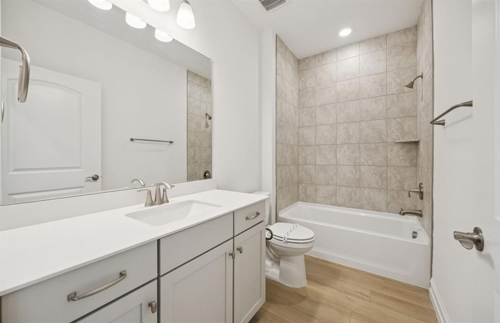 *Floorplan representation, not actual home - Spacious secondary bathroom