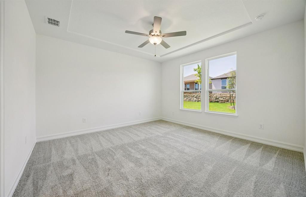 *Floorplan representation, not actual home - Owner's suite view 2