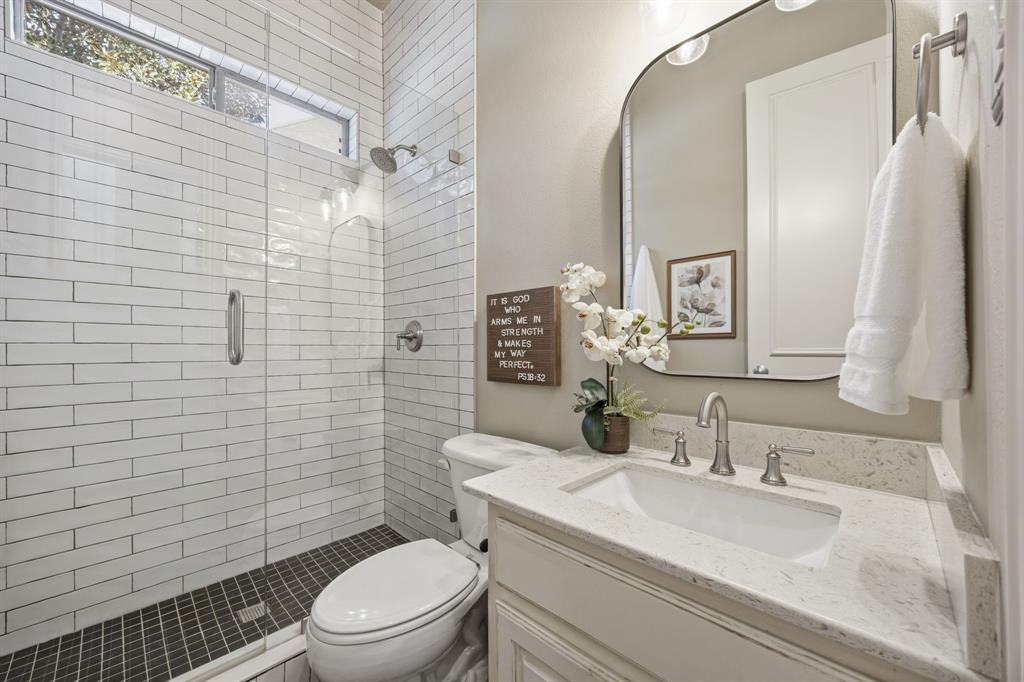 2nd full bathroom downstairs