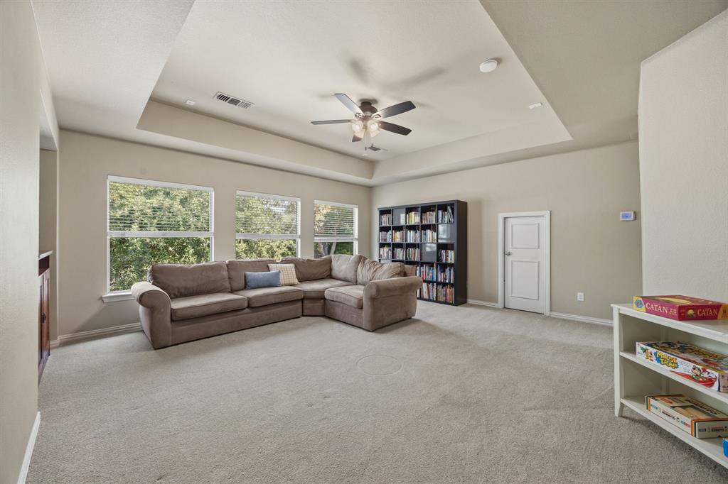 game room upstairs