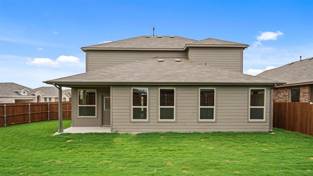 Rear Elevation - All Home and community information, including pricing, included features, terms, availability and amenities, are subject to change at any time without notice or obligation. All Drawings, pictures, photographs, video, square footages, floor plans, elevations, features, colors and sizes are approximate for illustration purposes only and will vary from the homes as built.