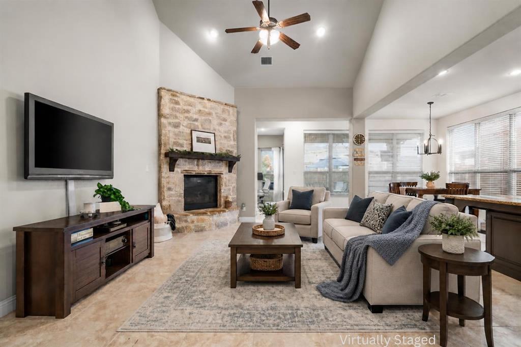 Large, open living space
