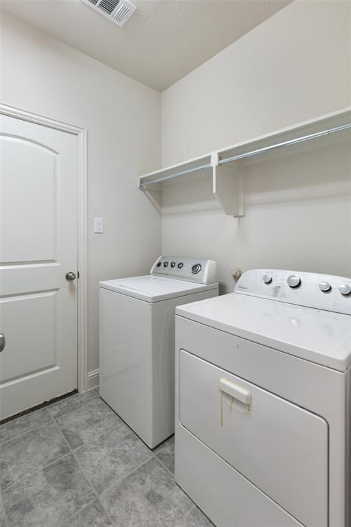 Laundry washer and dryer included if desired