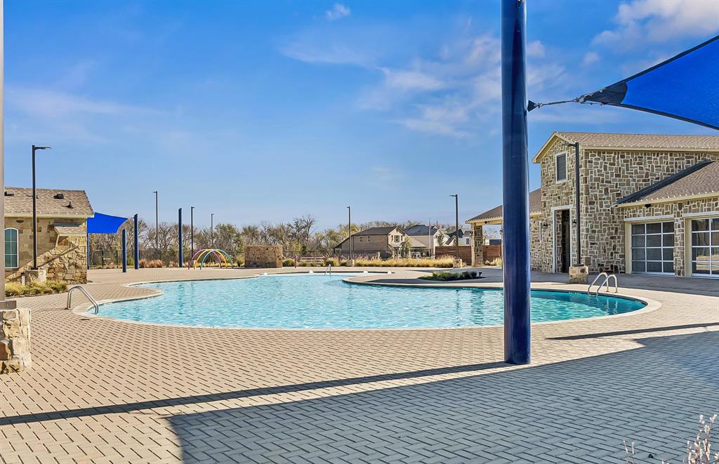 Sparkling pool