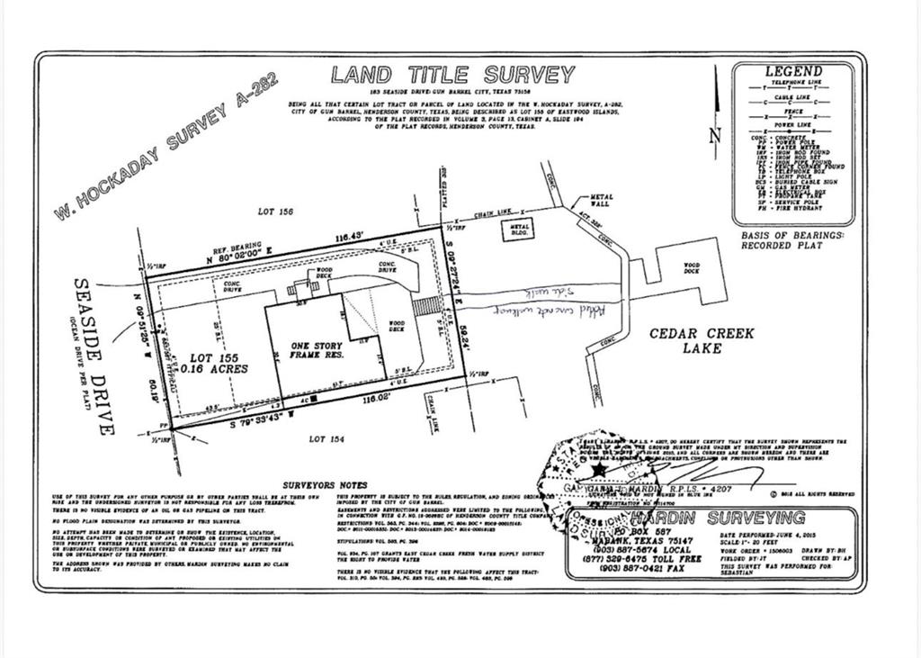 183 Seaside Drive, Gun Barrel City, TX 75156