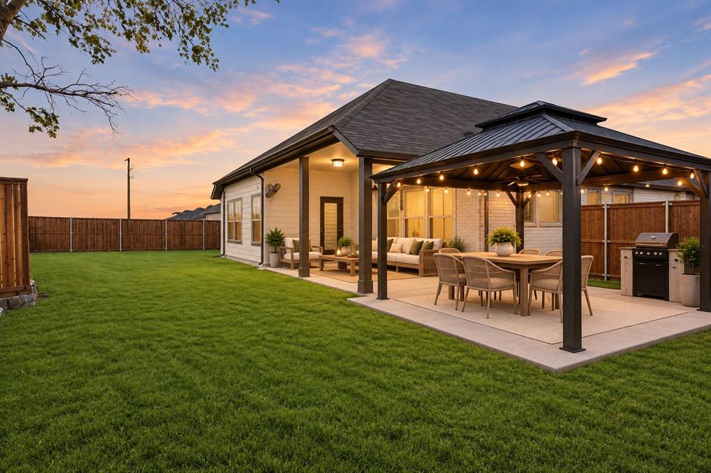Virtually Staged Patio