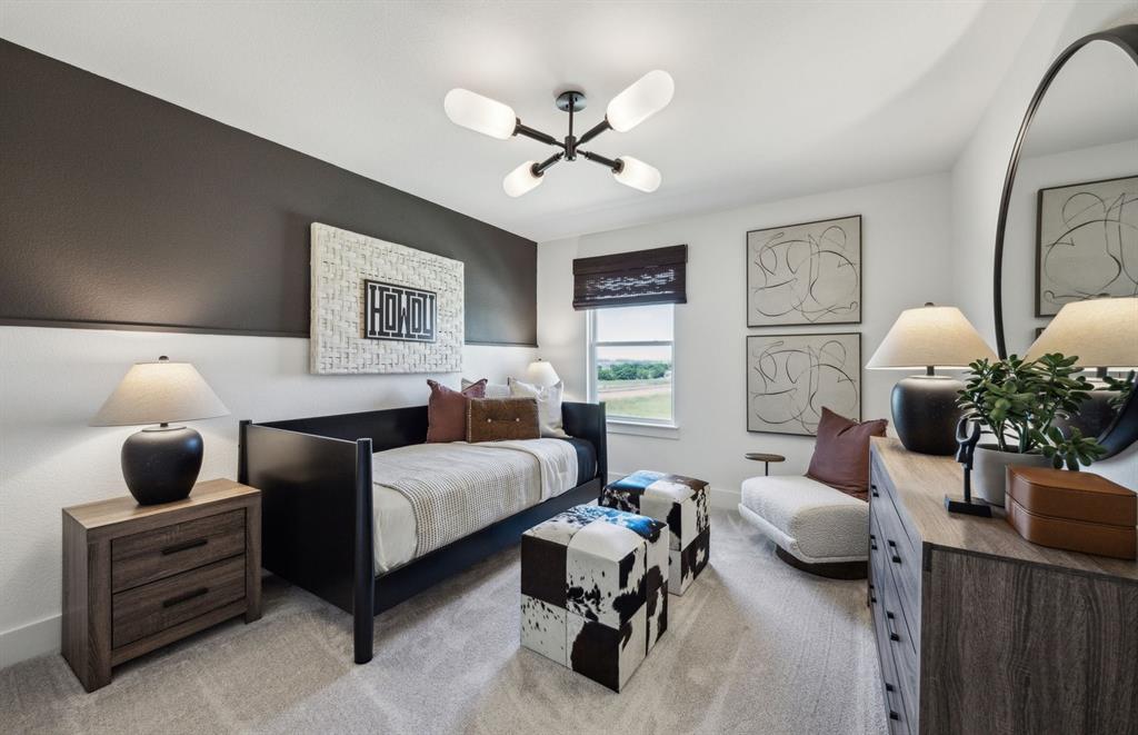 *Model Representation - Spacious secondary bedroom