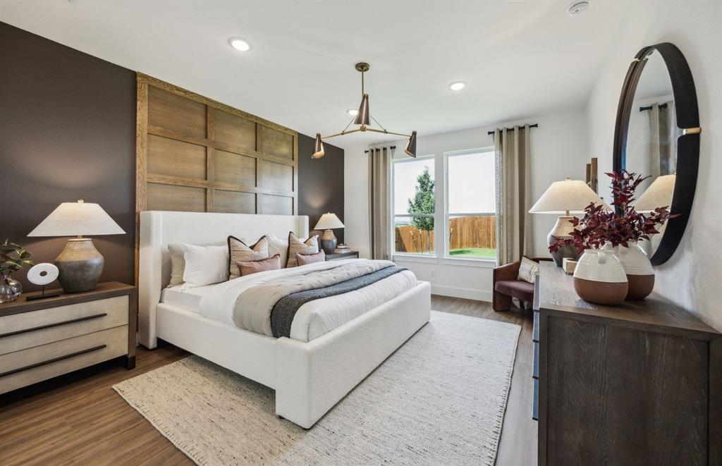 *Model Representation - Spacious owner's suite with private bath