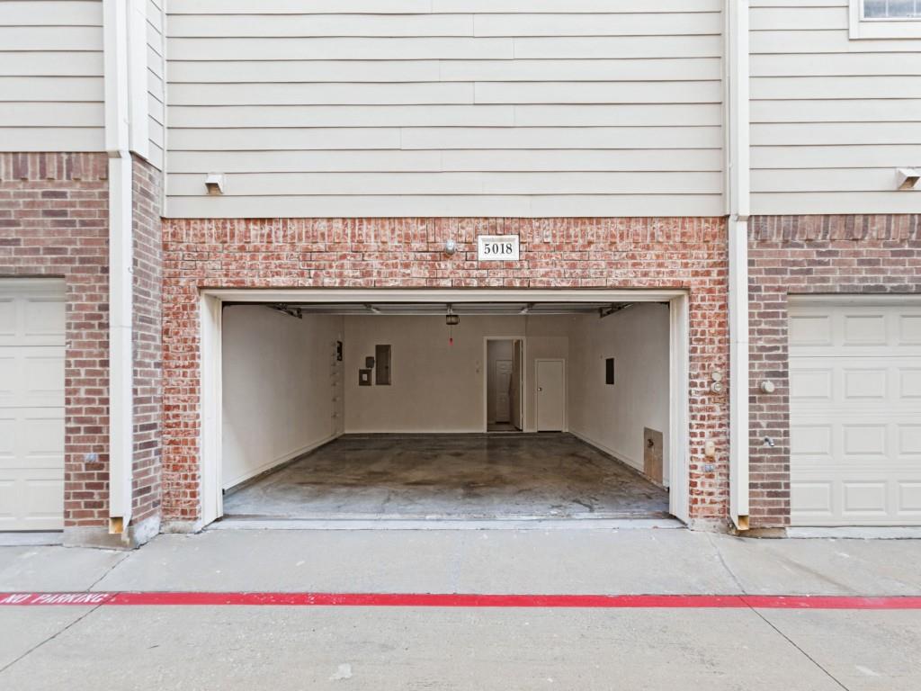 2 car Garage with direct alley access