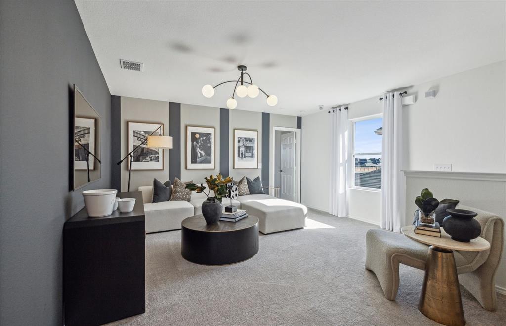 *Model Representation - Spacious game room on second level view 2