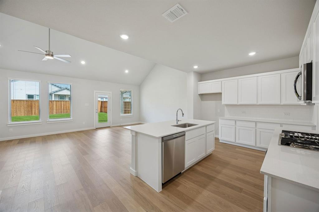 Open first floor in the Masters home plan – REPRESENTATIVE PHOTO