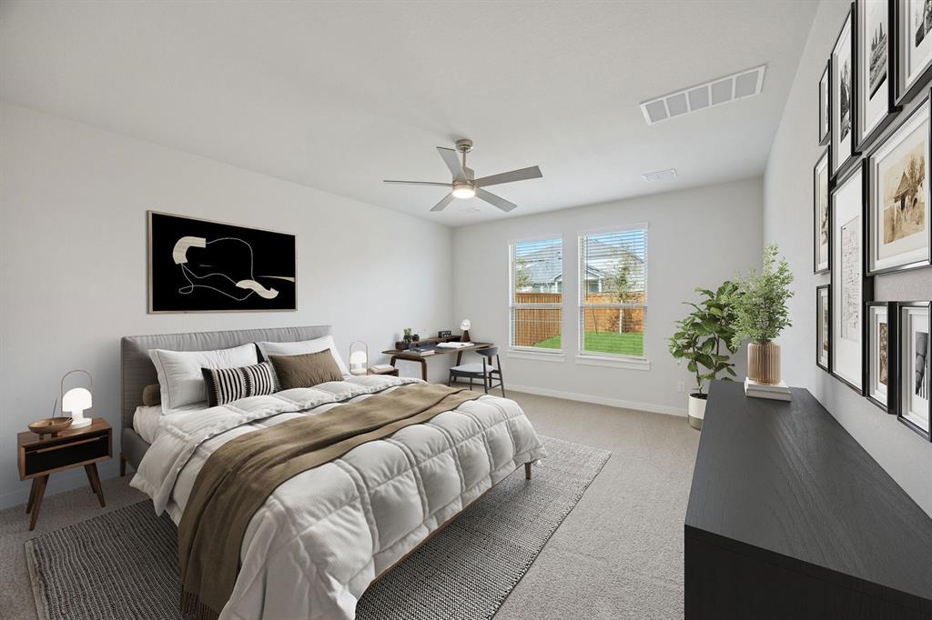 Primary Suite in the Masters home plan – REPRESENTATIVE PHOTO