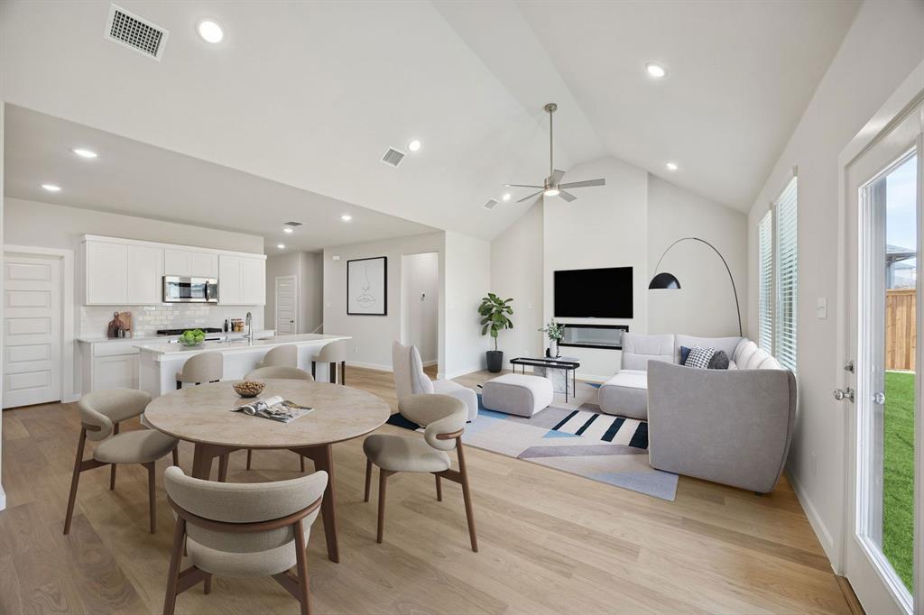 Open first floor in the Masters home plan – REPRESENTATIVE PHOTO