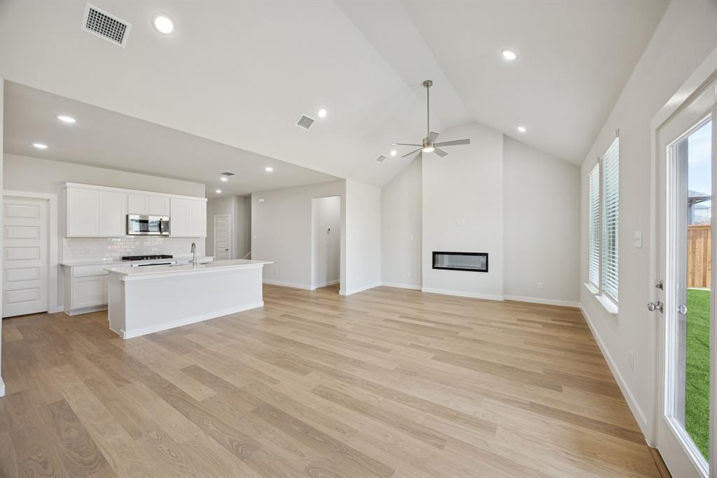 Open first floor in the Masters home plan – REPRESENTATIVE PHOTO