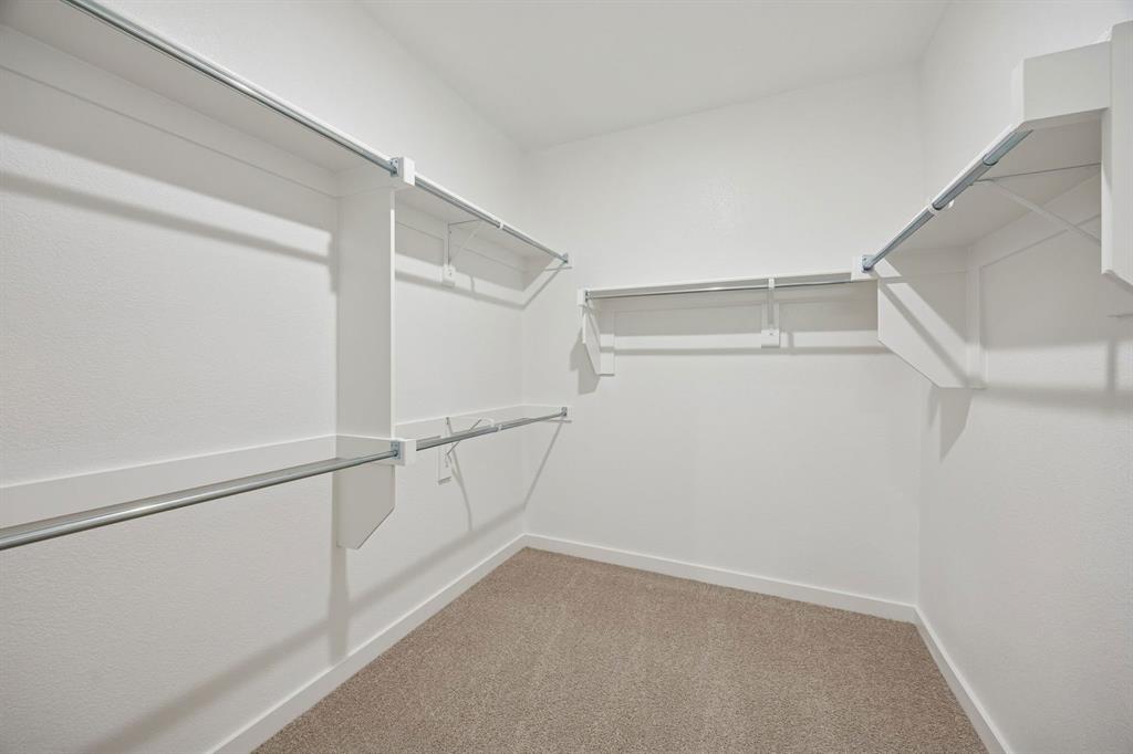 Primary Closet in the Masters home plan – REPRESENTATIVE PHOTO