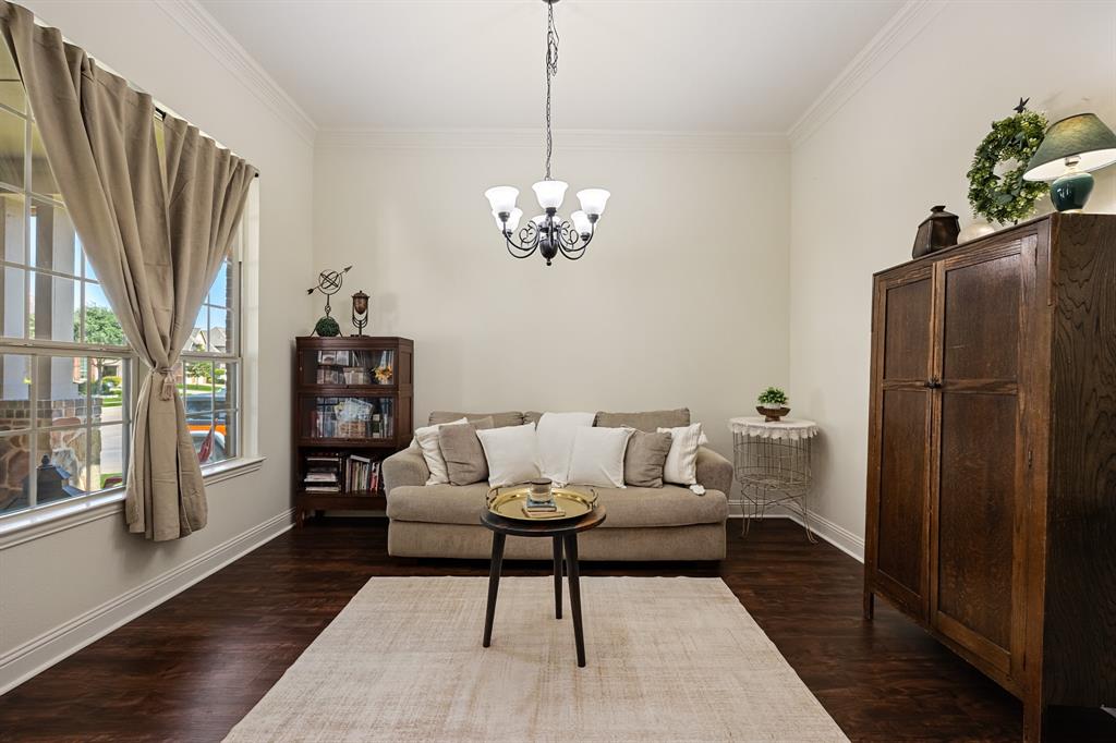 Formal living or dining room Formal living or dining room
