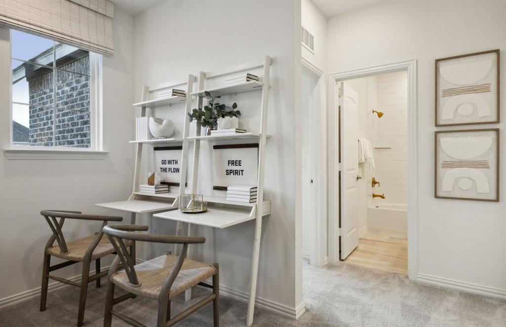 *Model Representation - Spacious loft on second level