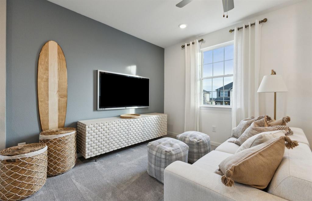 *Model Representation - Spacious loft on second level