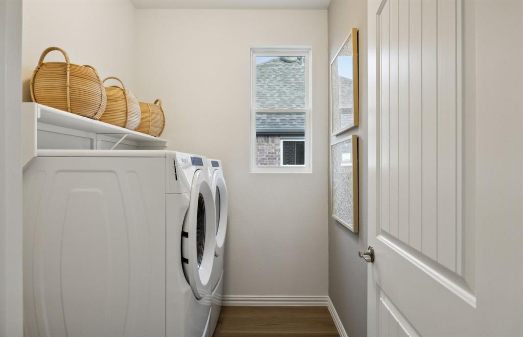 *Model Representation - Laundry room with storage space