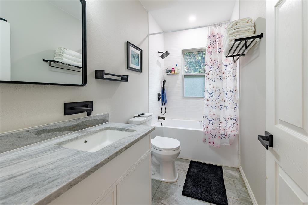 Updated hallway bathroom