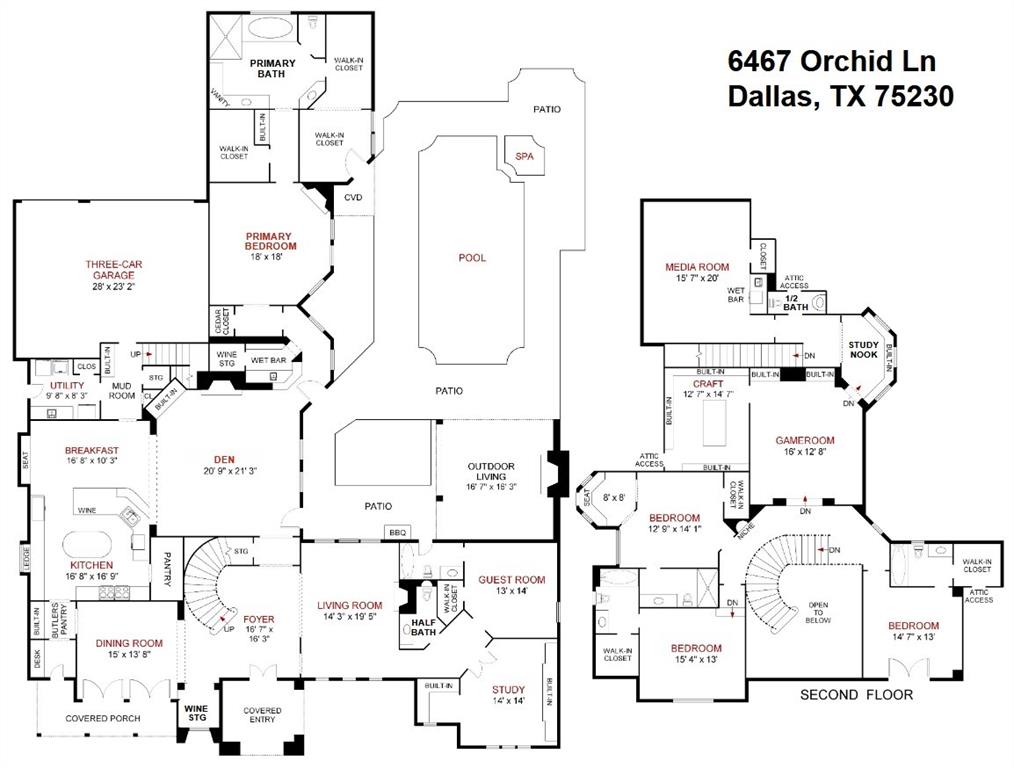 6467 Orchid Lane, Dallas, TX 75230