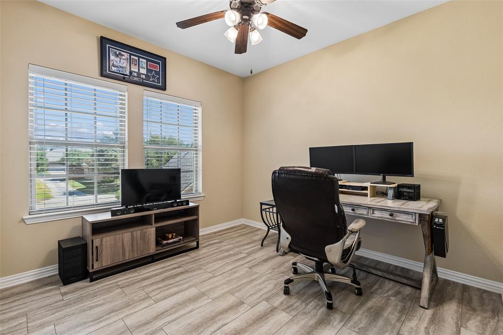 Bedroom used as office currently