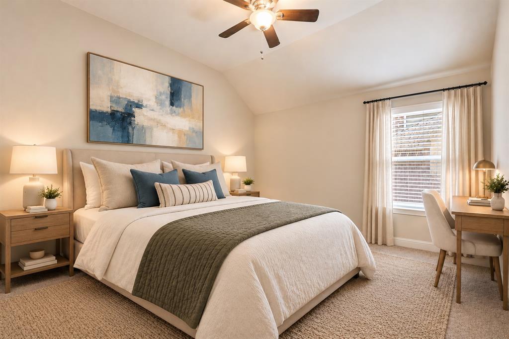 Bedroom 4 virtually staged