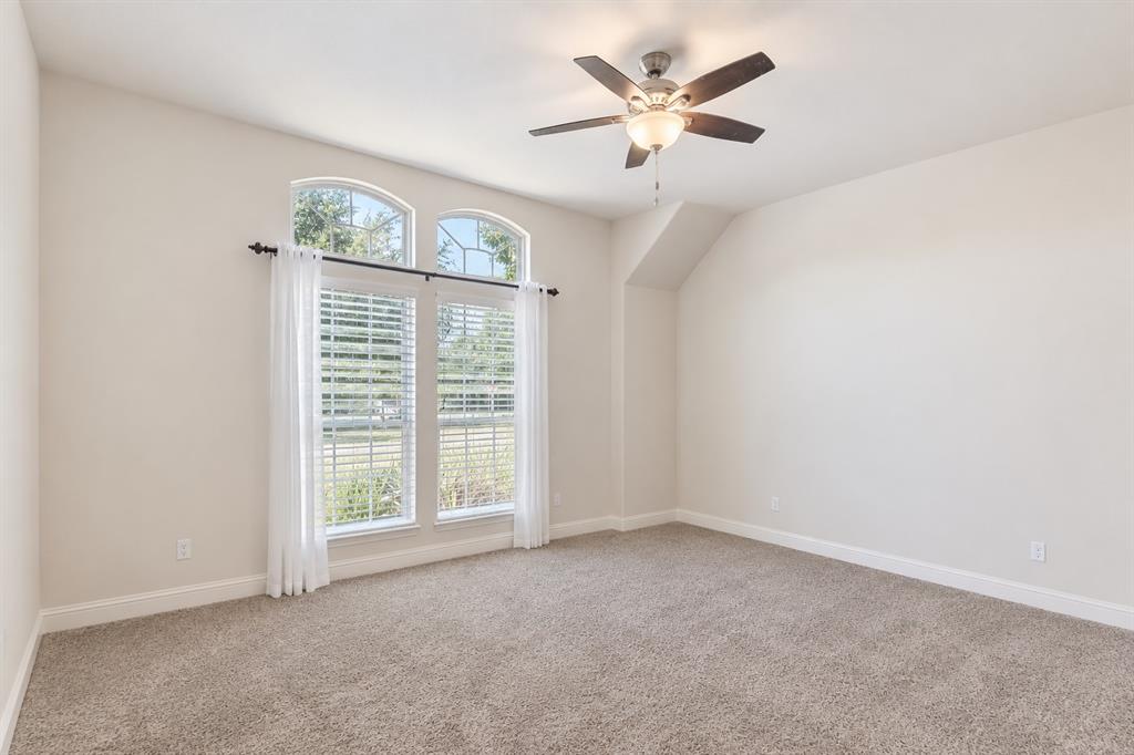 Secondary primary bedroom unfurnished