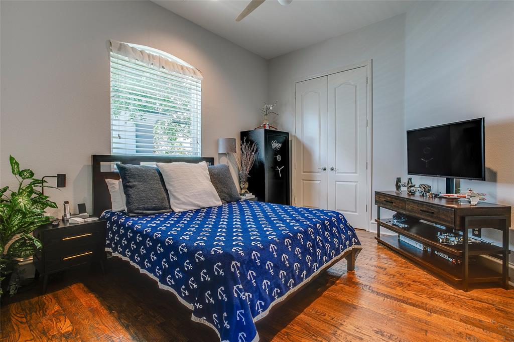 Hardwood flooring with a rich finish