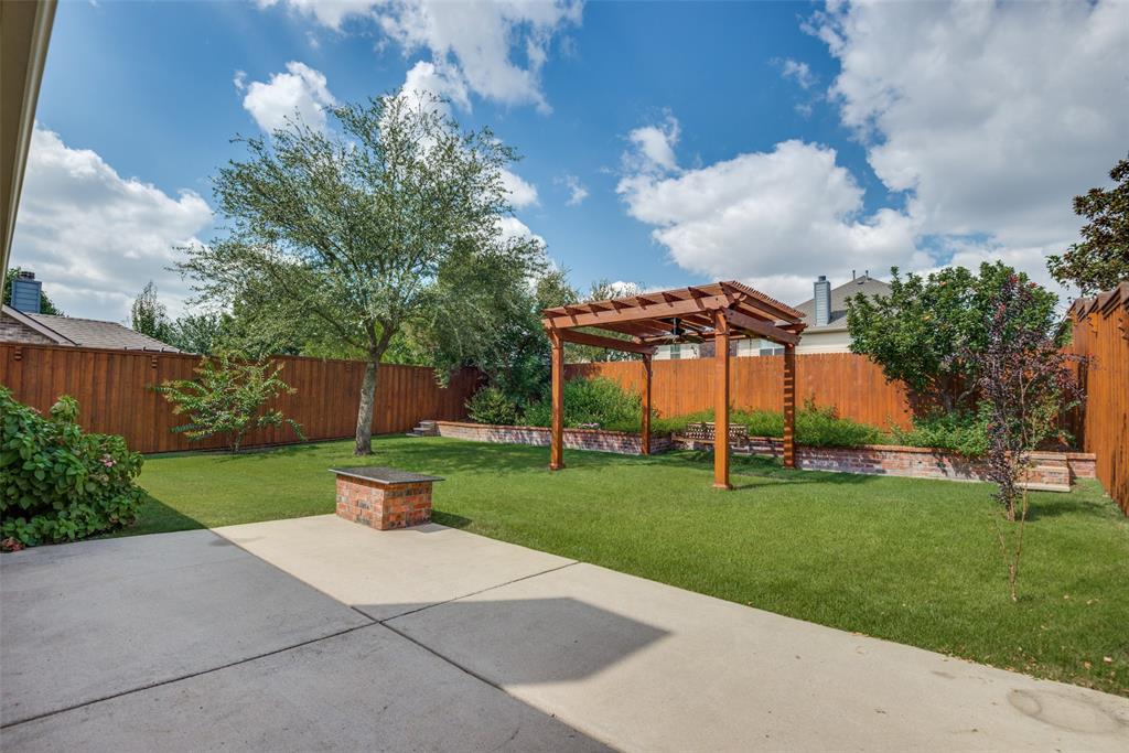 View of patio / terrace featuring a pergola and a fenced backyard