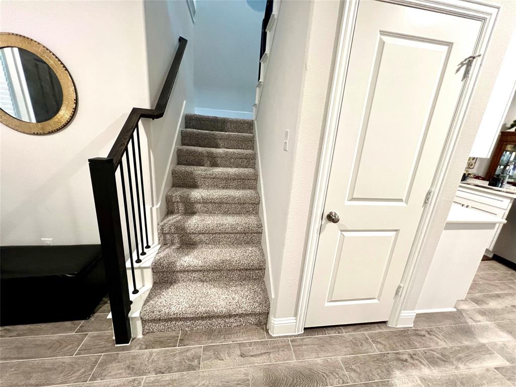 View of stairway