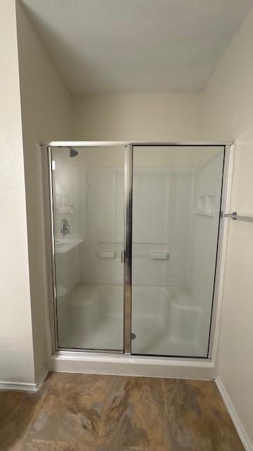 Walk-in shower!