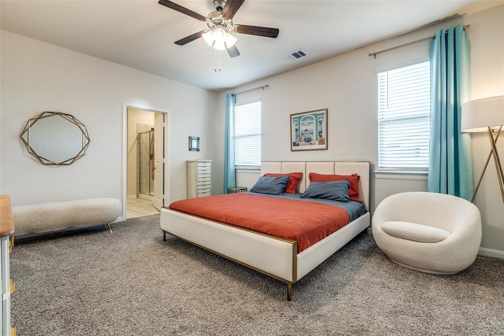 Spacious master bedroom. Non furnished but some furniture is negotiable or case by case.