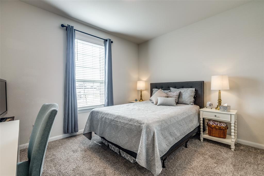 Guest bedroom at 1st floor with a full bath next to it. Non furnished but some furniture is negotiable or case by case.